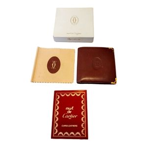 Cartier Must De Cartier Bi-fold Wallet